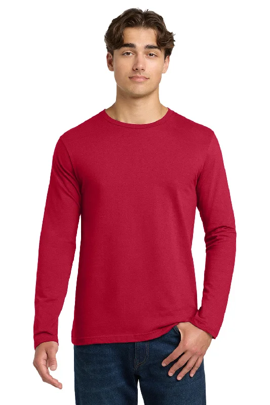 Functional Layers Gildan Mens Softstyle Long Sleeve Crewneck T-Shirt - Cherry Red