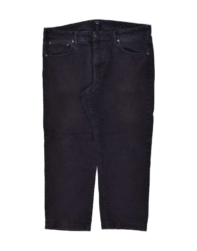 Outdoor Gear GANT Mens Straight Jeans W40 L27  Navy Blue Cotton