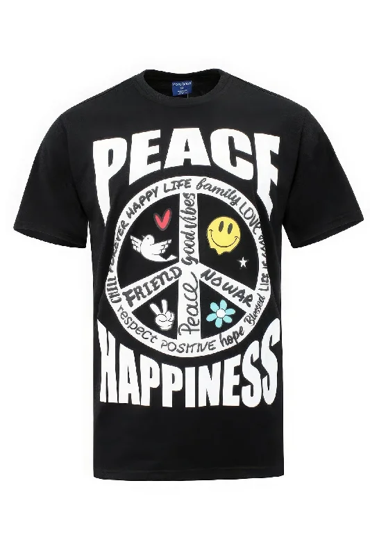 Urban Gear Peace Happiness T-shirts