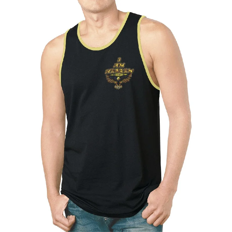 Modern Casuals I AM HEBREW 02 Men's Designer Tank Top