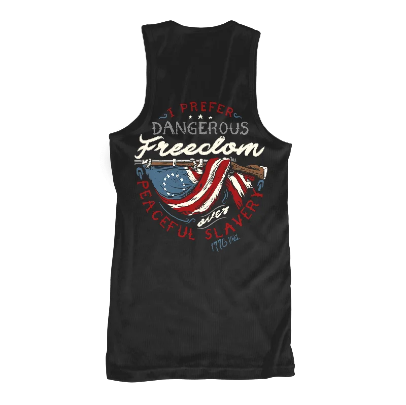 Casual Knitwear Dangerous Freedom Tank