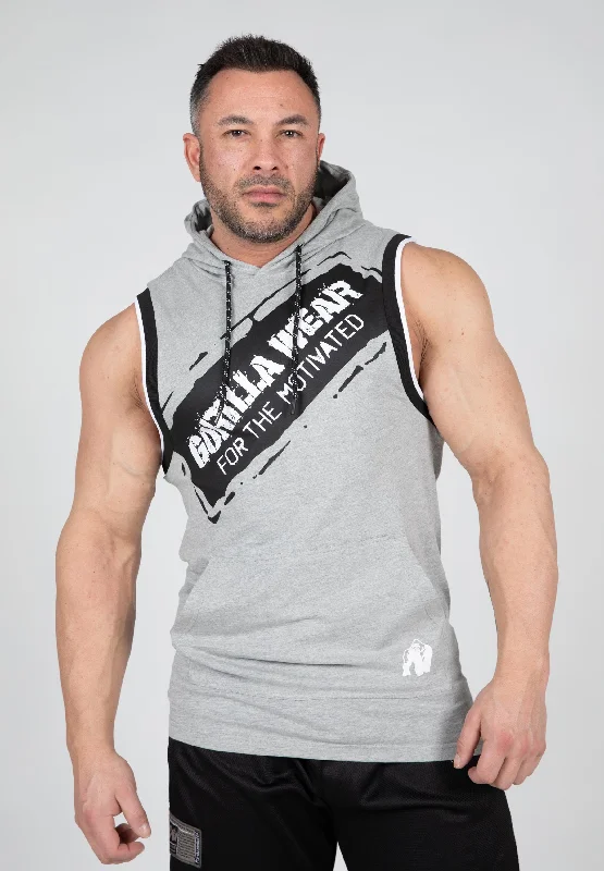 Classic Jackets Loretto Hooded Tank Top - Gray