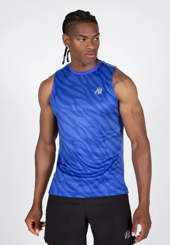 Relaxed Casuals Washington Tank Top - Blue