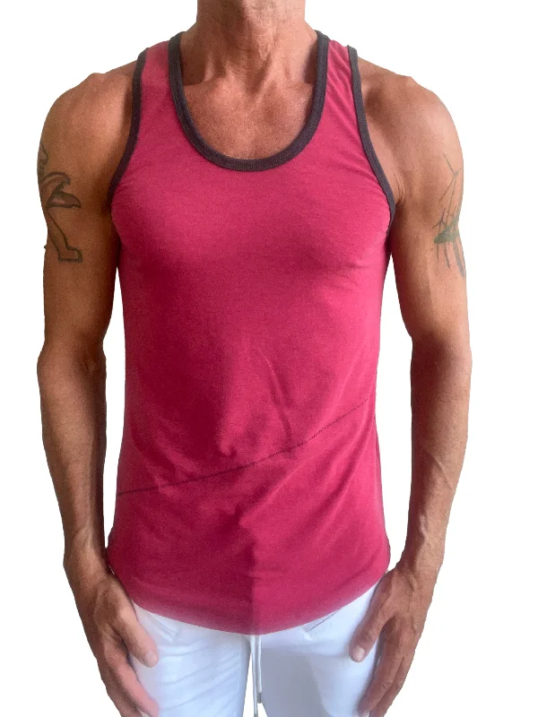 Relaxed Layers The Perfect Tank (Brick Red Heather)