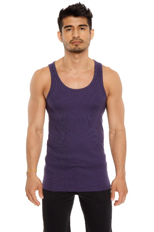 Casual Essentials Sustain Tank Top (Eggplant Purple)