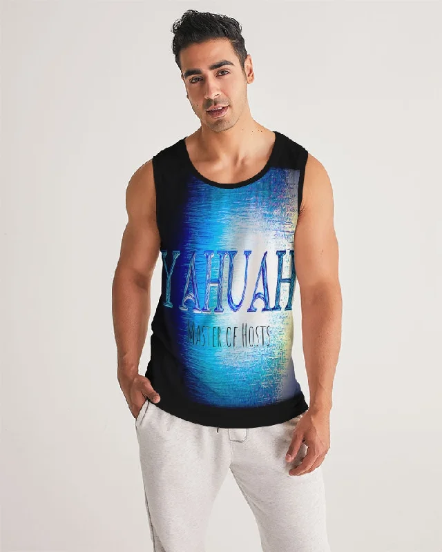 Urban Look Yahuah-Master of Hosts 01-01 Men's Designer Sports Tank Top