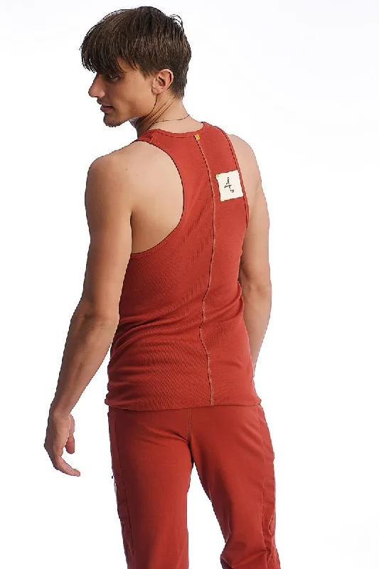 Functional Tops Edge Sustain Tank Top (Cinnabar)