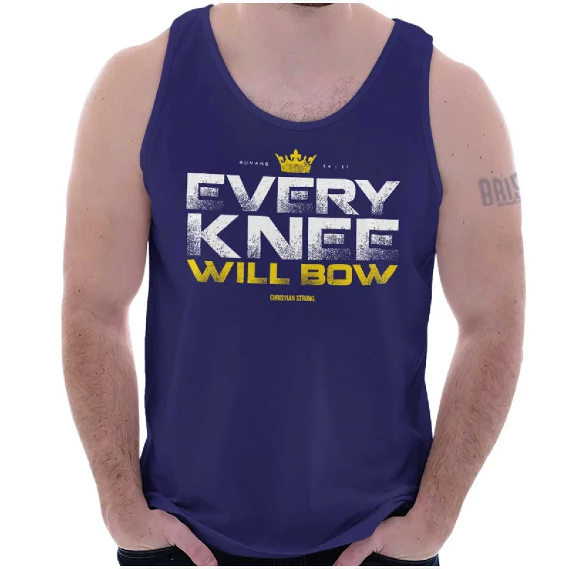 Street Gear Every Knee Will Bow Crown Tank Top