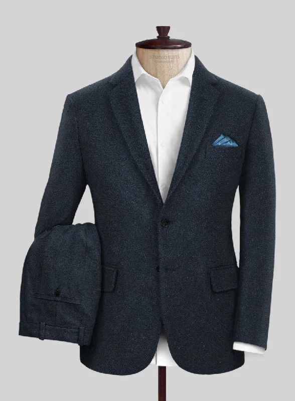 Cozy Essentials Highlander Blue Tweed Suit