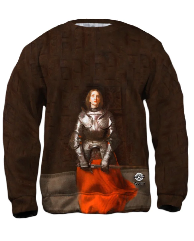 Comfy Sweaters John Everett Millais - "Joan Of Arc" (1865)