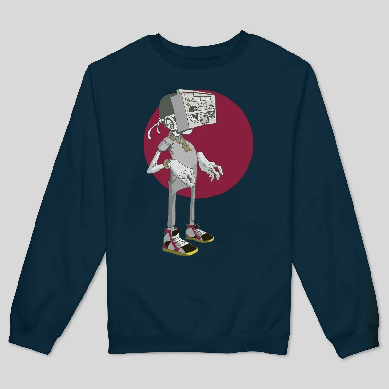 Cozy Basics BOOMBOXFACE MEN'S SWEATSHIRT