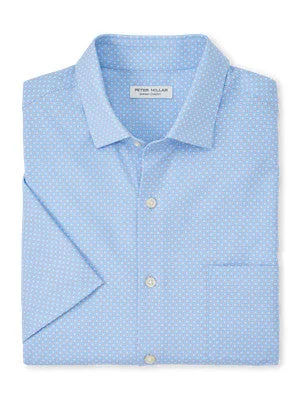 Basic Fashion Peter Millar Shannon Poplin Sport Shirt