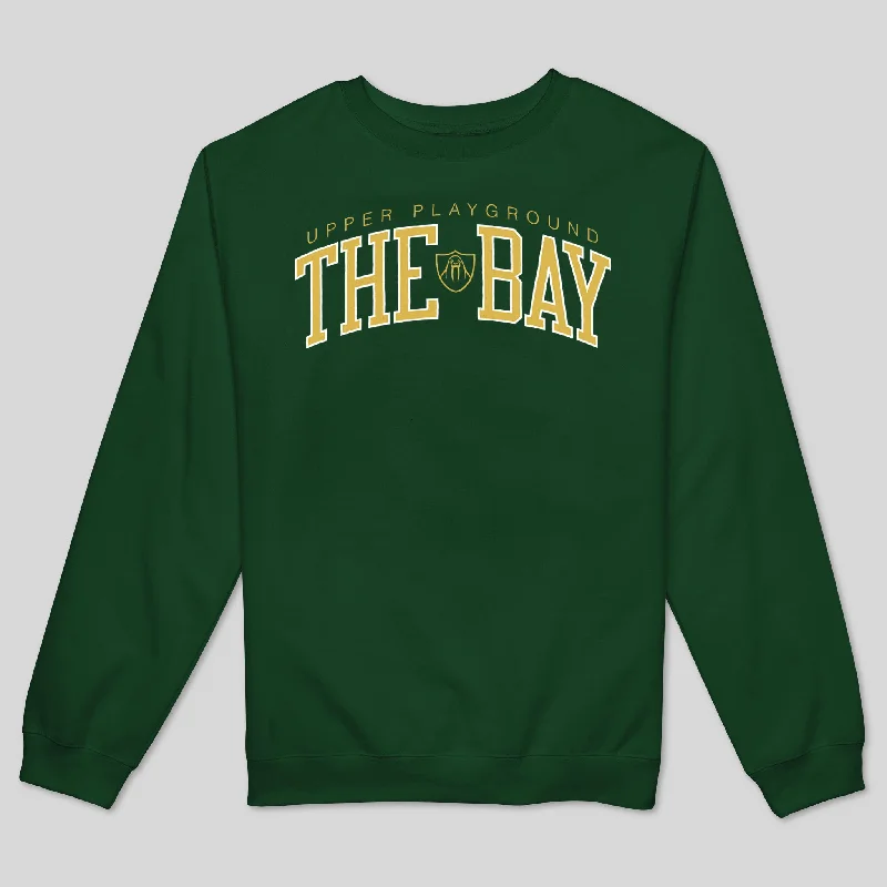 Sporty Wardrobe THE-BAY IN OAKLAND GOLD MEN'S SWEATSHIRT