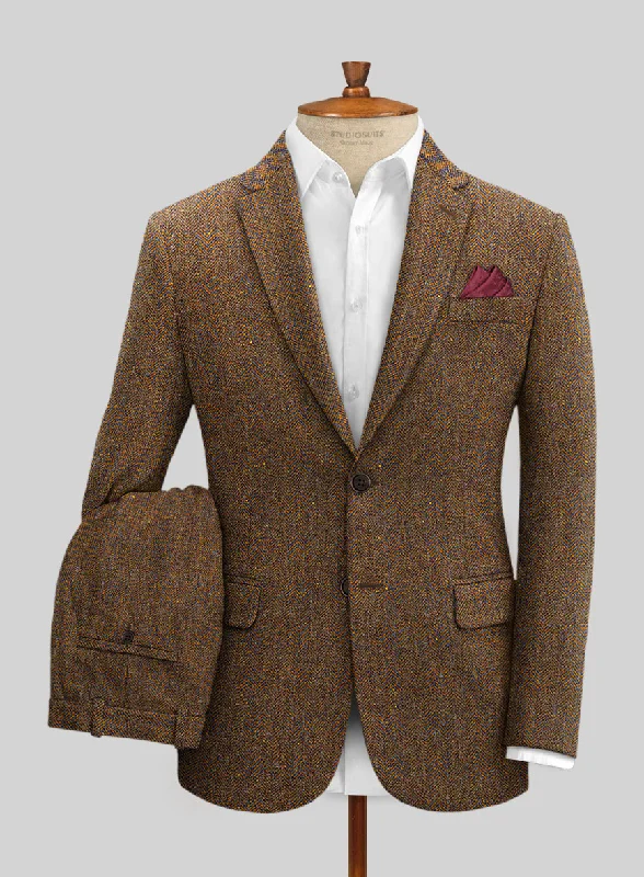 Urban Look Haberdasher Autumn Rust Tweed Suit