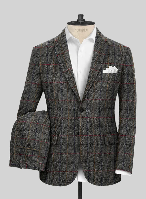 All-Season Outfits Harris Tweed Stormcrest Gray Suit