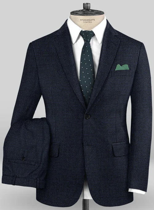 Weekend Wear Caccioppoli Fresco Wool Blue Dimati Suit