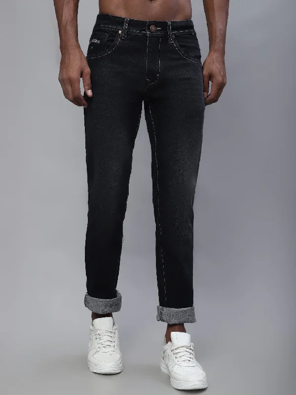 Sporty Looks Relaxed Looks Relaxed Looks Men's Ultra Narrow fit Light Fade Black  Jeans