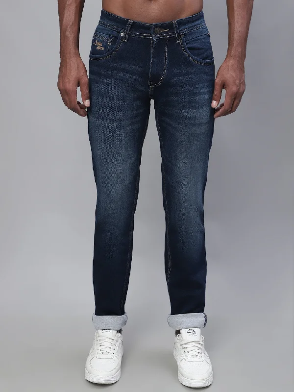 Effortless Gear All-Purpose Wear All-Purpose Wear Men's Ultra Narrow fit Medium Fade Carbon Blue  Jeans