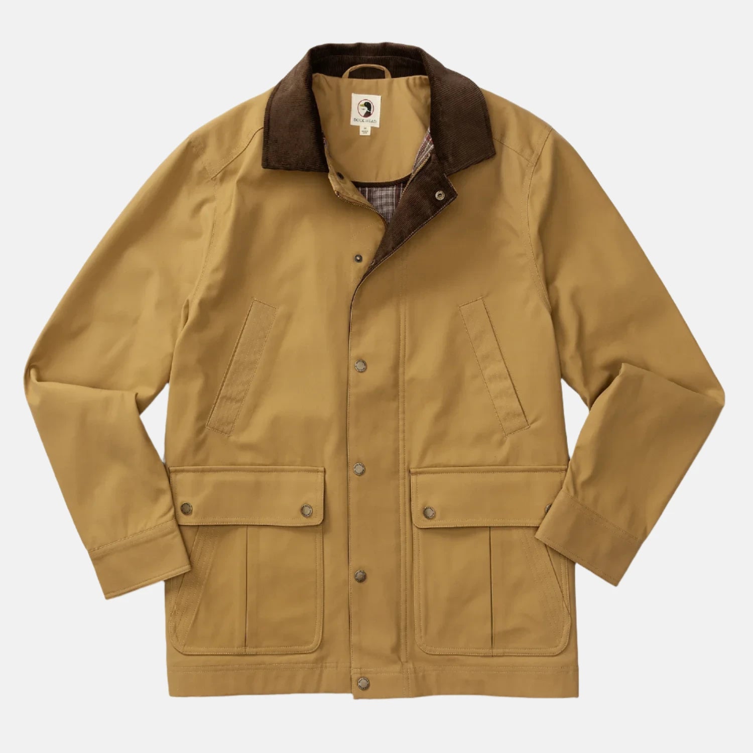 Duck Head - Waxed Duck Canvas Jacket - Dull Gold