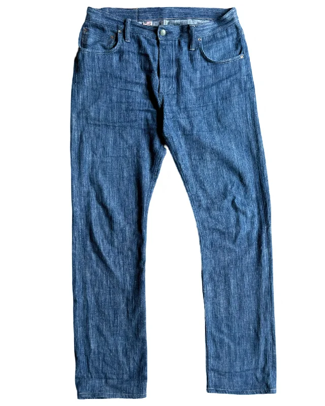 Cool Casuals Retro Style Retro Style Smokestack 12 oz handloom natural indigo dyed denim