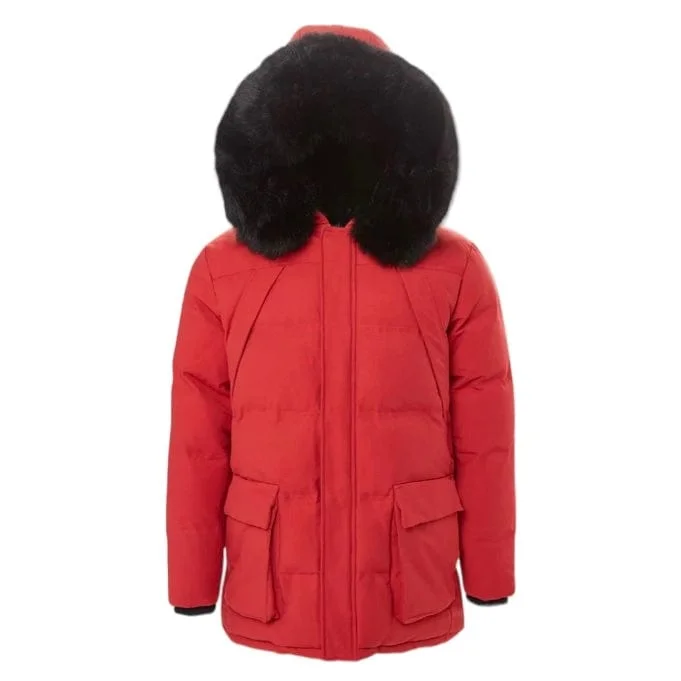 Jordan Craig Bismarck Puffer Jacket (Red) - 91588