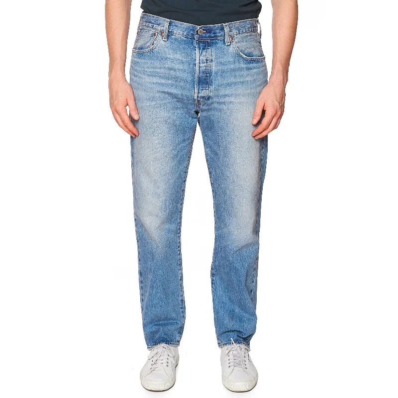 Soft Knitwear Timeless Style Timeless Style LEVI'S Premium 501 Selvedge Blue Denim Slim Taper Jeans