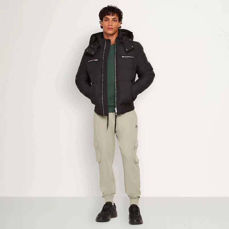 Street Fashion Street Tees Street Tees Men's Cloud Bomber Black