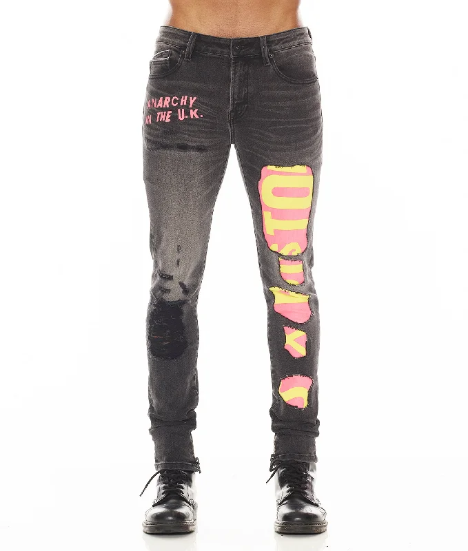 Comfy Outerwear Outdoor Clothing Outdoor Clothing Punk Super Skinny "Sex Pistols"