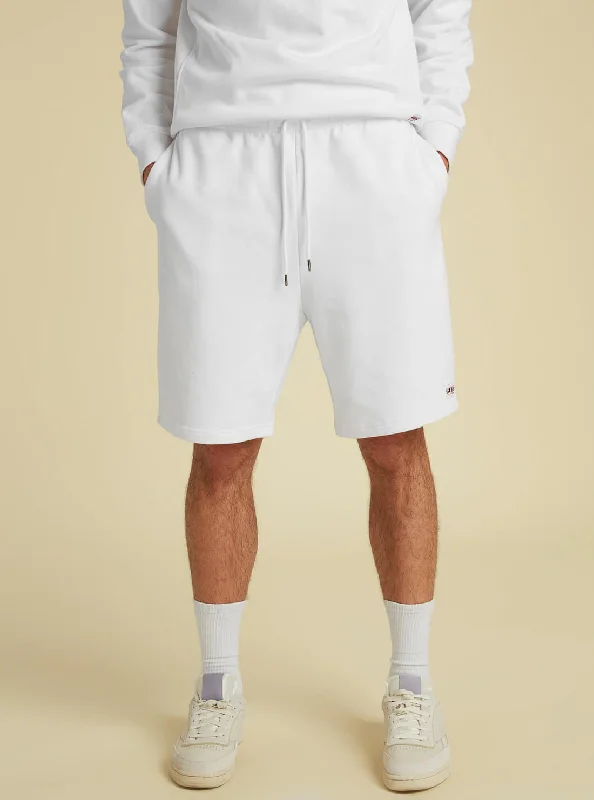 GUESS Originals White Relaxed Fit Kit Shorts