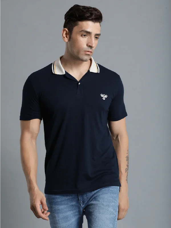 Marco Men Navy Polo T-Shirt