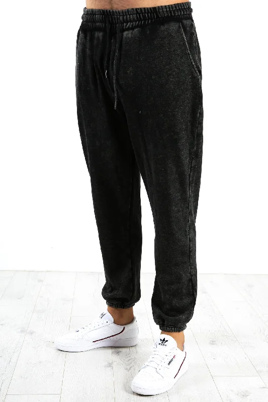 Silent Trackpant Washed Black