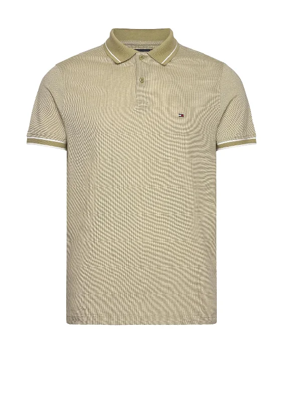 Tommy Hilfiger Oxford Collar Polo Shirt, Faded Olive