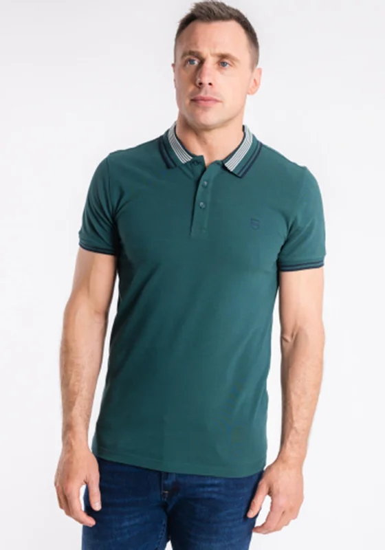 XV Kings by Tommy Bowe Balmain Polo Shirt, Forest Mix