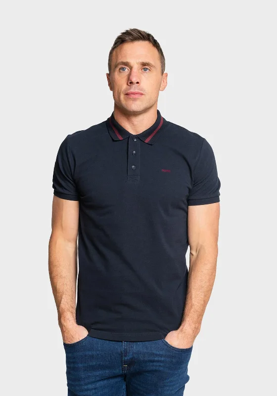 XV Kings by Tommy Bowe Wilmslow Polo Shirt, Ocean Stripe