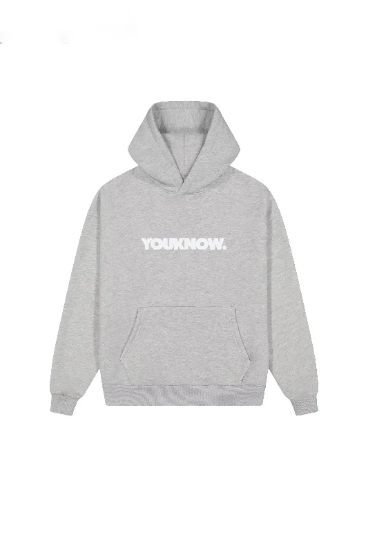 BLOCK HOODIE | GREY