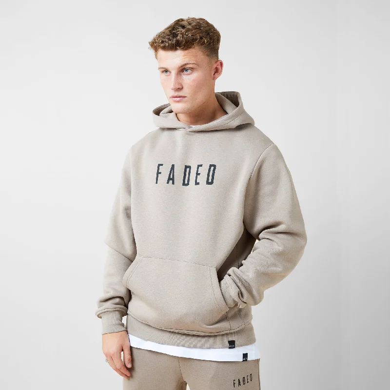 Classic Mid Logo Hoodie | Brown