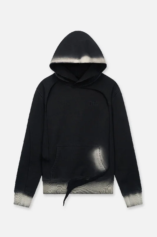 DION HOODIE | BLACK FADED