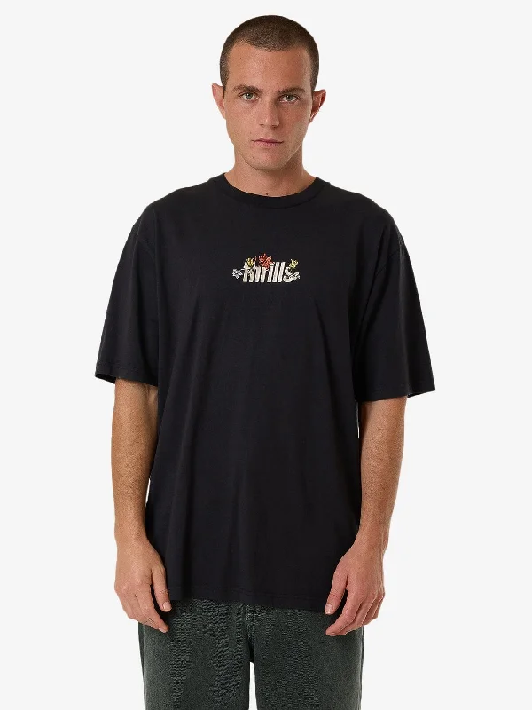 Natural Thrills Oversize Fit Tee - Twilight Black