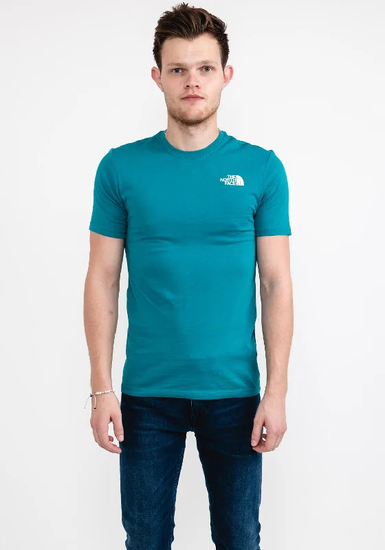 The North Face Mens Redbox T-Shirt, Harbour Blue