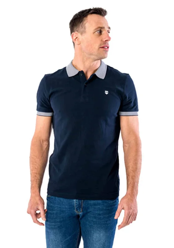 XV Kings by Tommy Bowe Widnes Polo Shirt, Deep Ocean